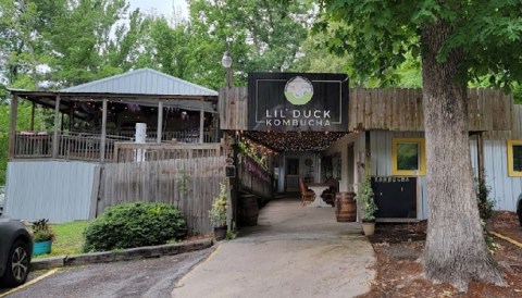 Lil Duck’s Kombucha & Treehouse Cafe Is A Treehouse Restaurant In South Carolina That’s Straight Out Of A Fairytale