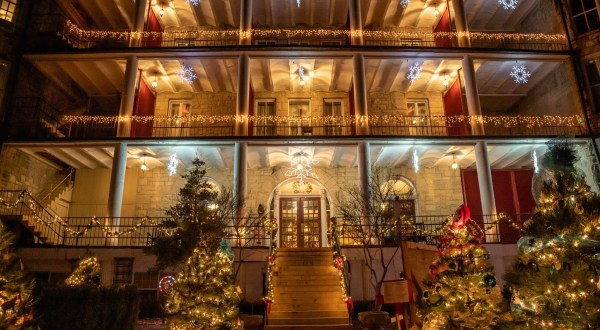 Ride A Christmas Train Then Stay In A Christmas-Themed Hotel For A Holly Jolly Arkansas Adventure