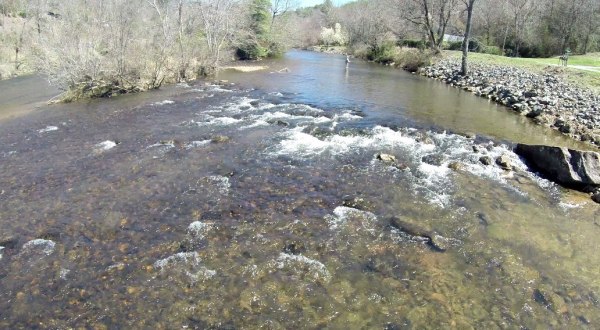 The Longest Contiguous Stretch Of NC Mountain Heritage Trout Waters Is In Jackson County And It’s An Unforgettable Adventure