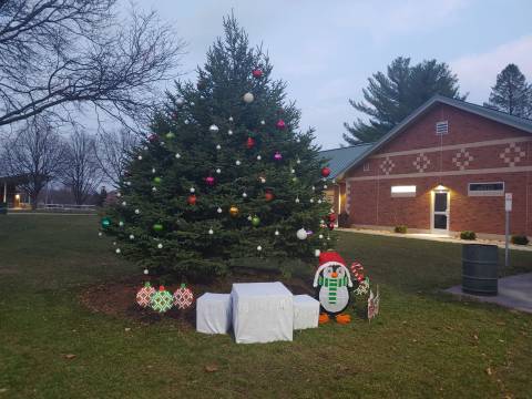 The Germantown Christmas Tree Trail In Wisconsin Is Like Walking In A Winter Wonderland