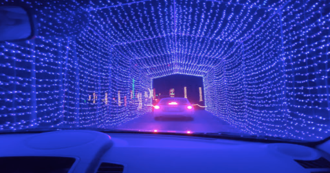 Drive Through A Winter Wonderland Of Lights This Holiday Season At Candy Cane Lane In Louisiana