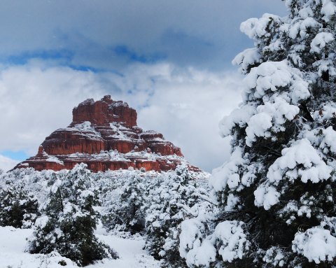 The One Hiking Trail In Arizona That's Most Beautiful When It's Covered In Snow