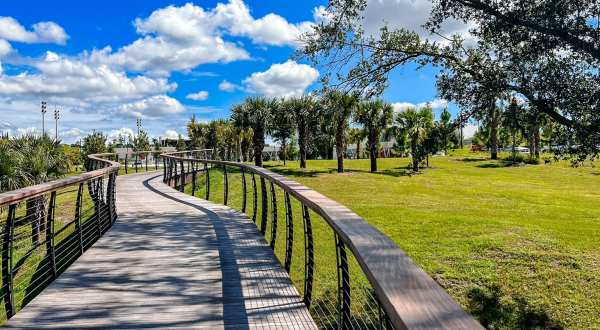 This Former Rail Yard In Florida Is Now A Sprawling 168-Acre Park