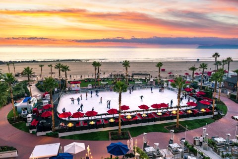 Ice Skate, Then Stay In A Christmas-Themed Hotel For A Holly Jolly Southern California Adventure