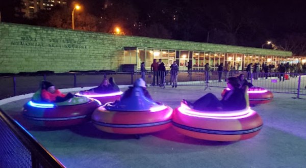 Bumper Cars On Ice Is The One Of A Kind Winter Attraction In Missouri You Need To Experience For Yourself