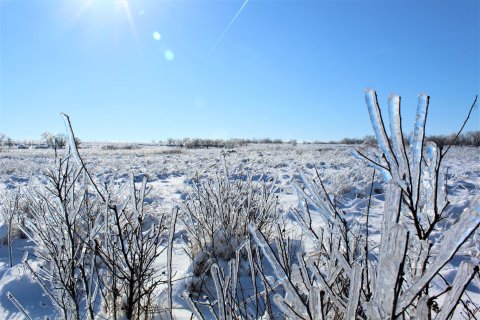 Seeing The Iconic Pipestone National Monument Covered In Snow Proves That Winter In Minnesota Is Magical