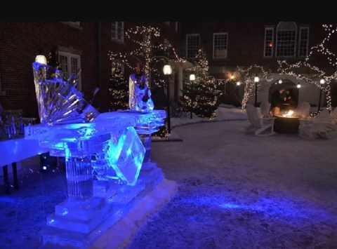 Marvel At Countless Ice Sculptures At Rhode Island's Most Magical Festival This Winter