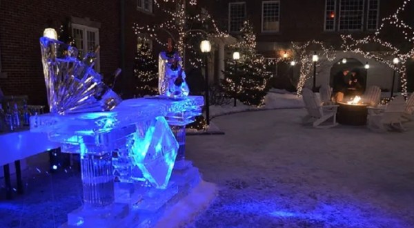 Marvel At Countless Ice Sculptures At Rhode Island’s Most Magical Festival This Winter