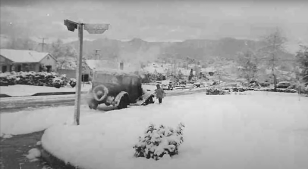 It Was So Cold In Southern California In 1949, Snow Fell In Los Angeles For 3 Straight Days