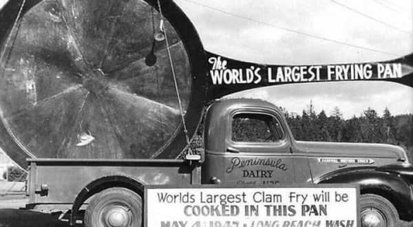 We Bet You Didn’t Know This Small Town In Washington Was Home To Largest Frying Pan In The World