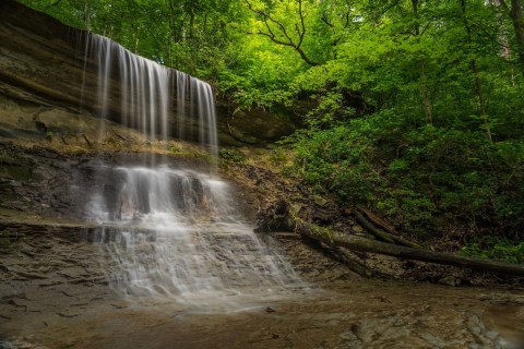 The 1.6-Mile Hike To Kokiwanee Falls In Indiana Is Short And Sweet