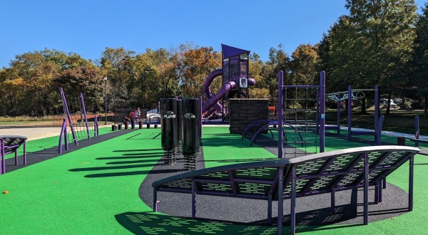 There’s A Ravens-Themed Playground In Maryland With An Obstacle Course And More
