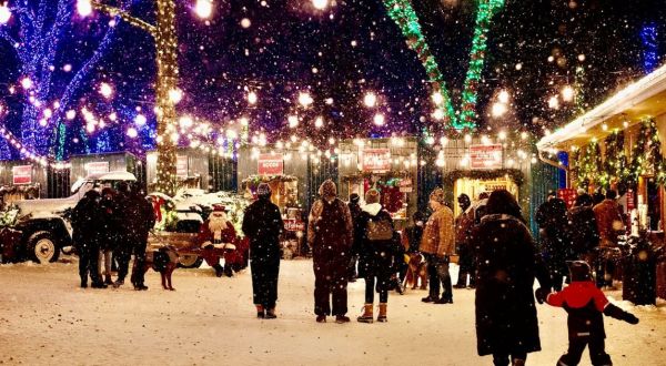 The Magical Christmas Village, Sam’s Christmas Village, In Wisconsin Where Everyone Is A Kid Again