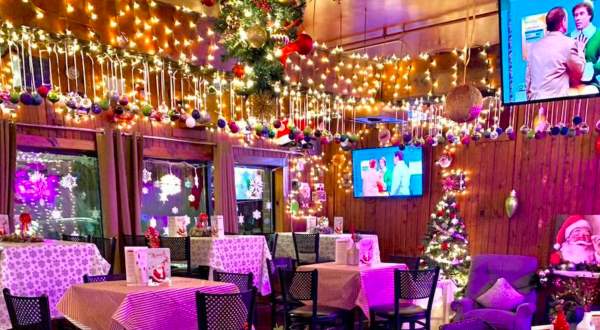 This Iowa Restaurant Has Received A Holly Jolly Holiday Makeover