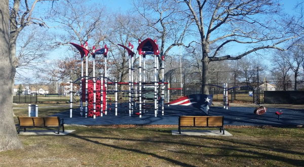 The Patriots-Themed Playground In Massachusetts That’s Oh-So Special