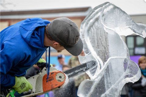 Marvel At Beautiful Sculptures At Georgia's Most Magical Ice Festival This Winter