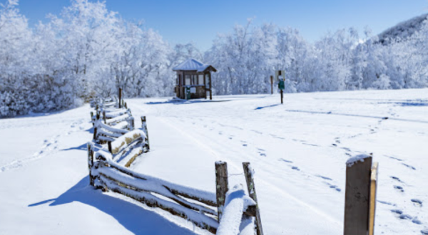 Seeing The Iconic Brasstown Bald Covered In Snow Proves That Winter In Georgia Is Magical