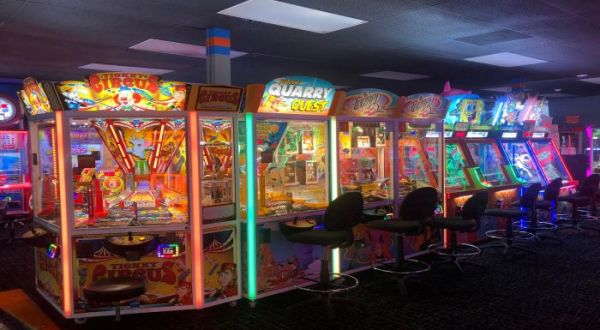 The Broadway’s Family Fun Center Arcade In North Carolina With 50+ Games Will Bring Out Your Inner Child