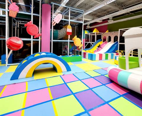This Candy-Themed Playground In Maryland Is The Sweetest Place To Play Indoors