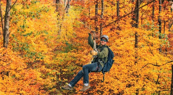 The Longest Wilderness Canopy Tour In Arkansas Can Be Found At Buffalo Outdoor Center