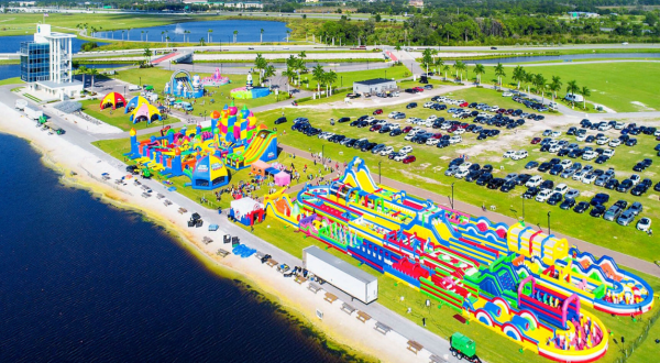 The Largest Bounce House In The World Is Making Its Florida Return