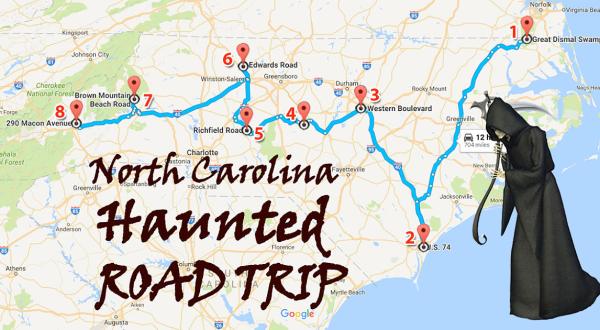 This Haunted Road Trip Will Lead You To The Scariest Places In North Carolina