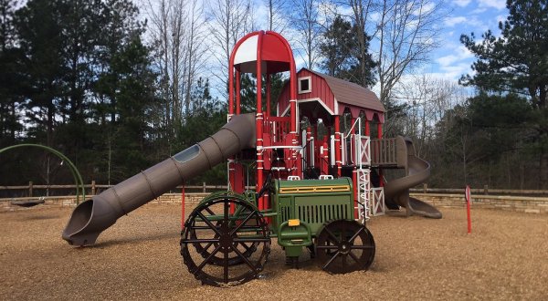 The Farm-Themed Playground And Park In Georgia That’s Oh-So Special