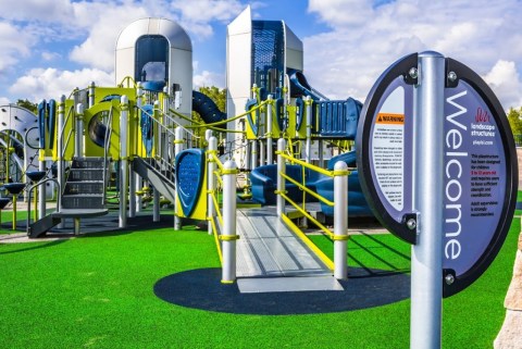 There’s A Sci Fi-Themed Playground And Splashpad In Indiana Called Westermeier Commons