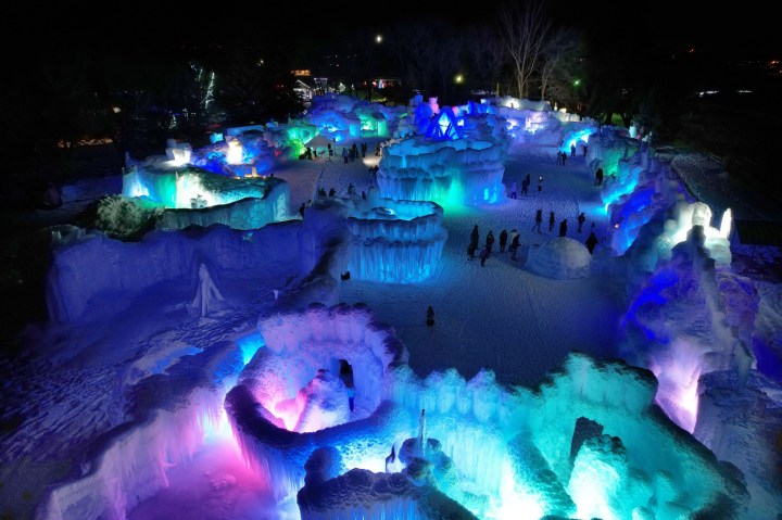ice palace in Minnesota