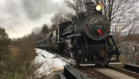 Enjoy A Scenic Train Ride, Then Spend The Night In A Historic Depot In This New Jersey Town