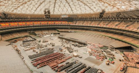The Abandoned Houston Astrodome In Texas Is One Of The Eeriest Places In America