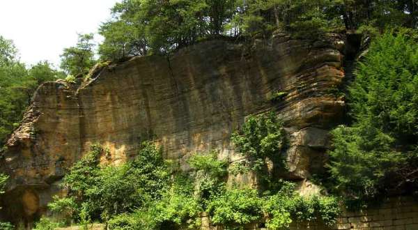 Marvel Over Ohio’s Most Spectacular Sandstone Formations Along The 4.3-Mile Blackhand Gorge Trail