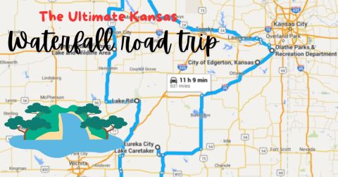The Ultimate Kansas Waterfalls Road Trip Is Right Here – And You’ll Want To Do It