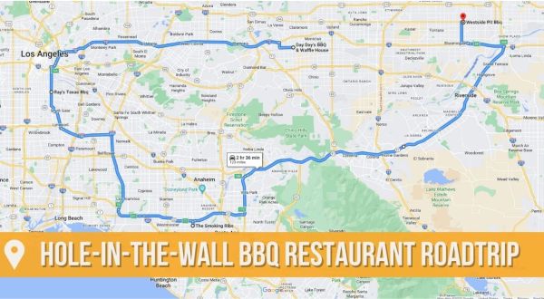 The Most Delicious Southern California Road Trip Takes You To 4 Hole-In-The-Wall BBQ Restaurants