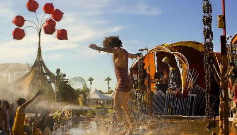 Coachella Valley Music Festival In Southern California Is One Of The Largest Music Festivals In The U.S.