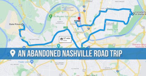 We Dare You To Take This Road Trip To Nashville's Most Abandoned Places