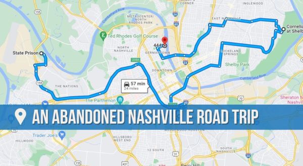 We Dare You To Take This Road Trip To Nashville’s Most Abandoned Places