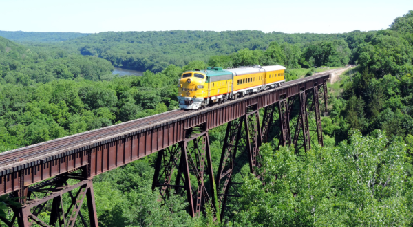Enjoy A Scenic Train Ride, Then Spend The Night In A Historic Depot In This Iowa Town
