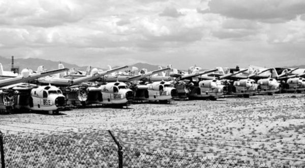 The Boneyard In Arizona Is The Resting Place For More Than 4,000 Abandoned Airplanes