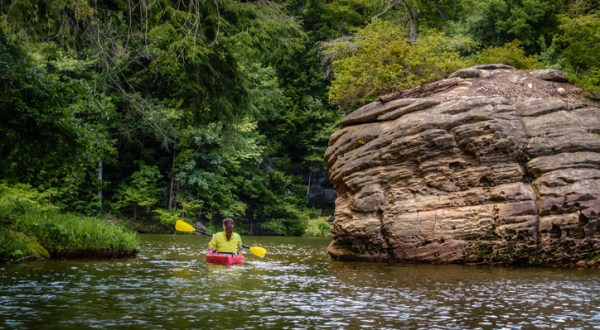 Paddling Through The Hidden Grotto At Grayson Lake Is A Magical Kentucky Adventure That Will Light Up Your Soul