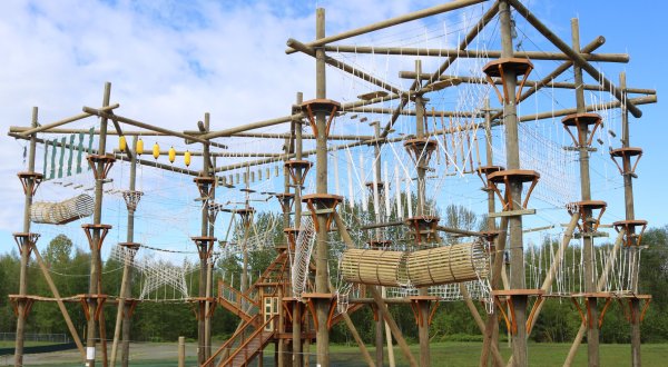 Ride Ziplines And Throw Axes At This One Of A Kind Adventure Park In Washington