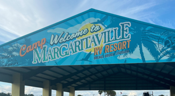 Louisiana Has A Brand New RV Resort That Feels Like A Tropical Paradise