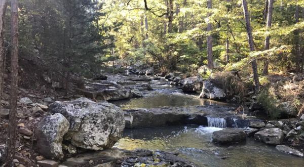 The Marvelous 3.8 Mile Trail In Oklahoma Leads Adventurers To A Little-Known Waterfall