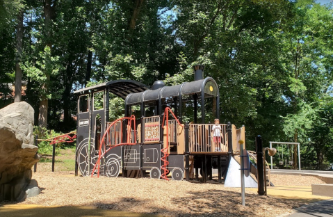 The Railroad-Themed Playground In Virginia That’s Oh-So-Special