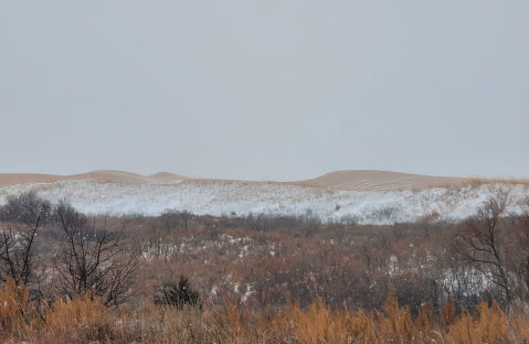 Oklahoma's Little Sahara Of The Midwest Looks Even More Spectacular In the Winter