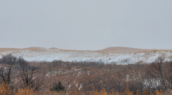 Oklahoma’s Little Sahara Of The Midwest Looks Even More Spectacular In the Winter