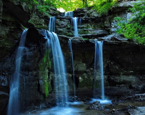 Take This Easy Trail To An Amazing Triple Waterfall In Minnesota
