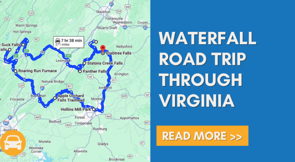 Virginia’s Scenic Waterfall Loop Will Take You To 9 Different Waterfalls