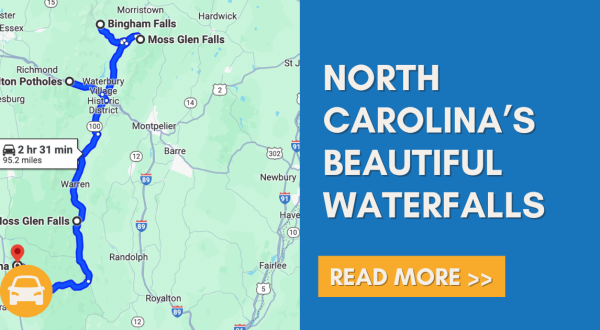 North Carolina’s Scenic Waterfall Loop Will Take You To 11 Different Waterfalls