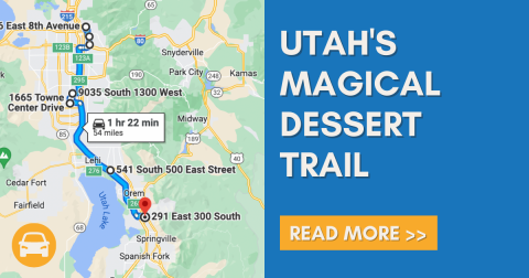 Take A Road Trip To Mouthwatering Bakeries, Ice Cream Parlors, And Candy Shops Along This Magical Utah Dessert Trail